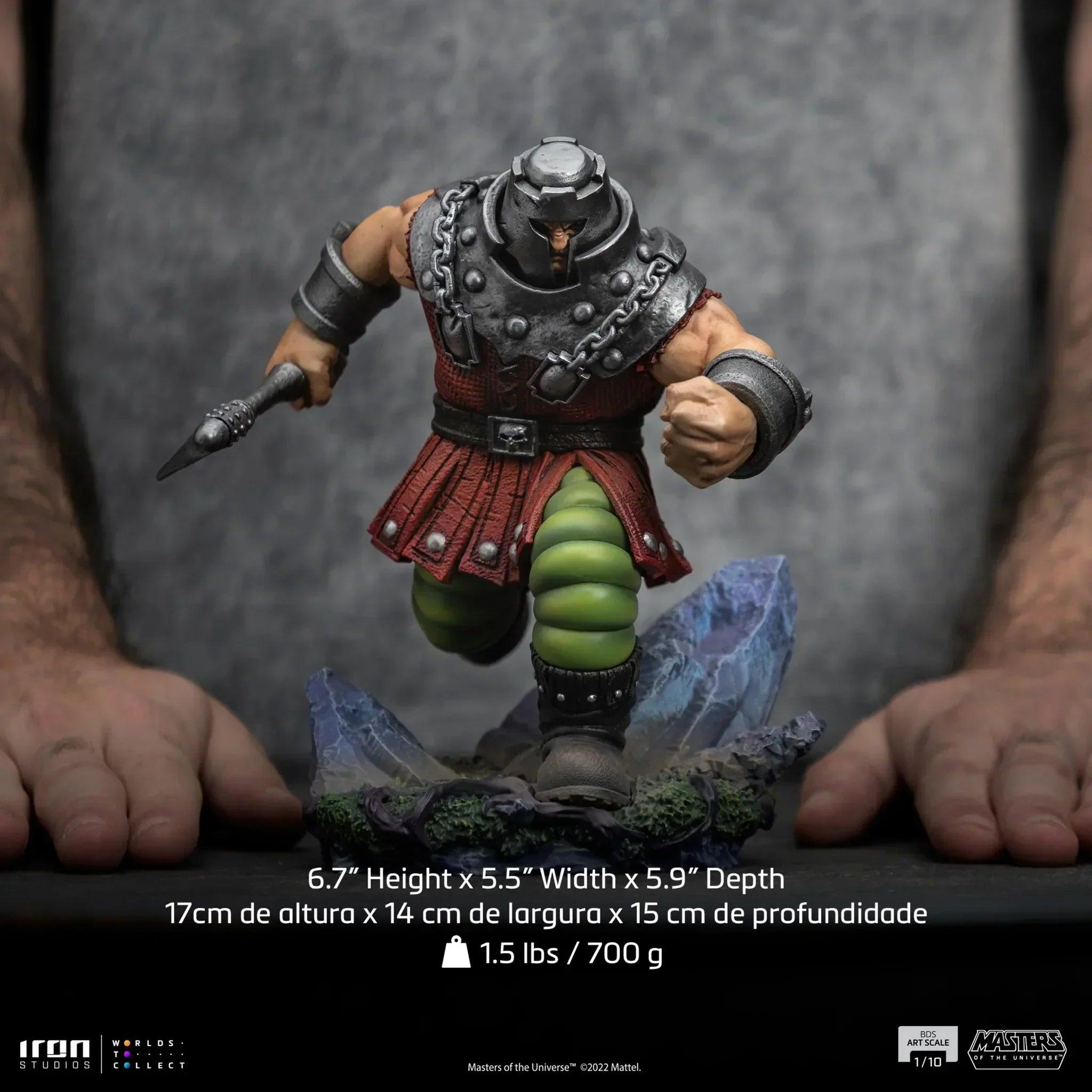 Iron Studios Masters of The Universe Ram Man BDS Art Scale 1/10 Statue - Collectible Action Figure for Display & Home Decor
