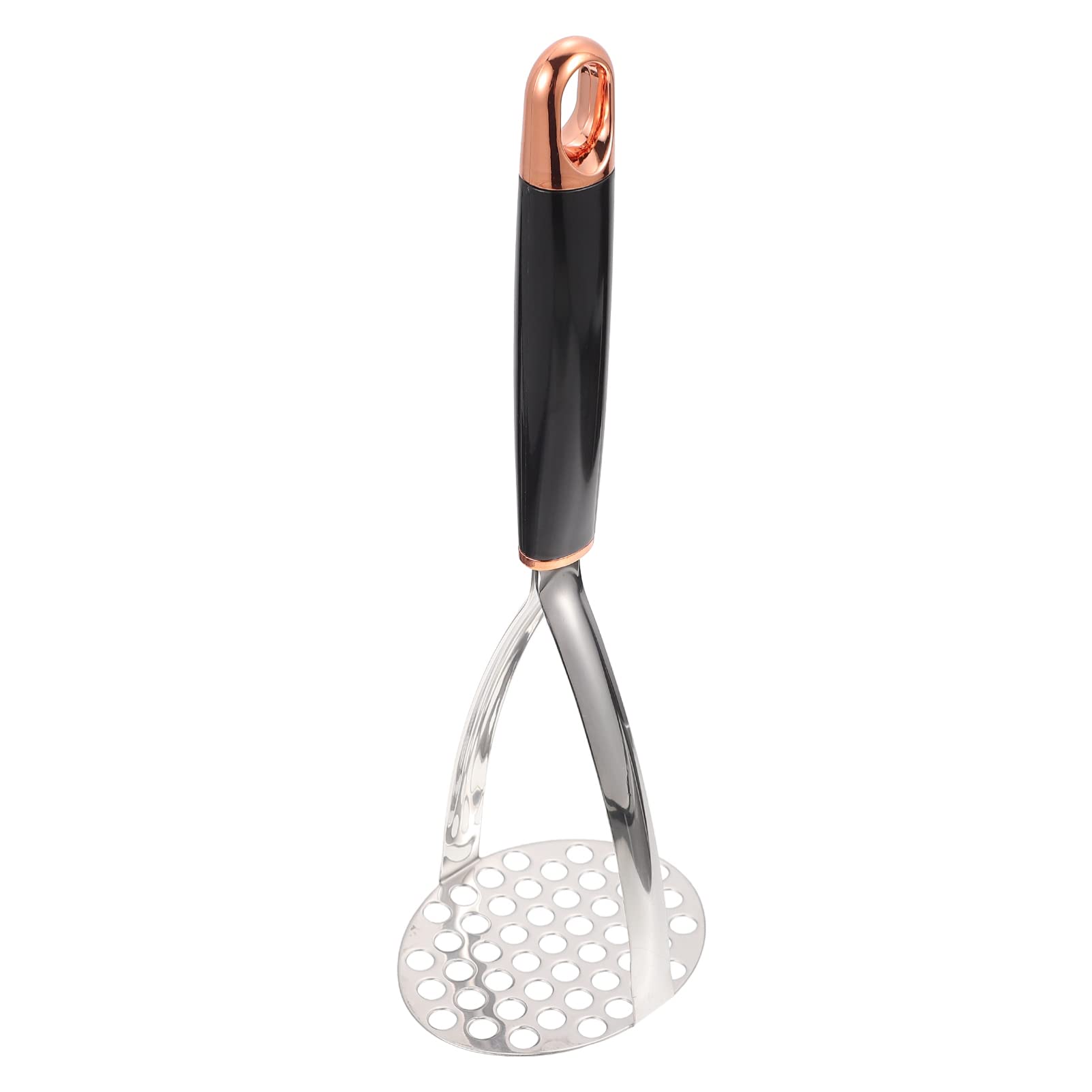 Stainless Steel Potato Masher & Vegetable Crusher - Manual Hand Press for Potatoes, Pumpkin, Ricer - Durable Kitchen Tool for Home & Restaurant Use | Perfect for Mashed Potatoes, Baby Food & Baking