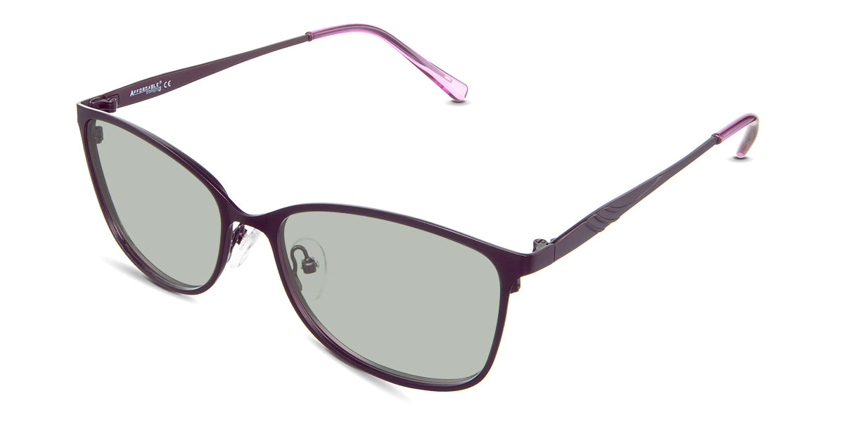 Yvonne Women's Prescription Tinted Glasses - Stylish & UV Protection Eyewear for Reading, Driving & Outdoor Activities