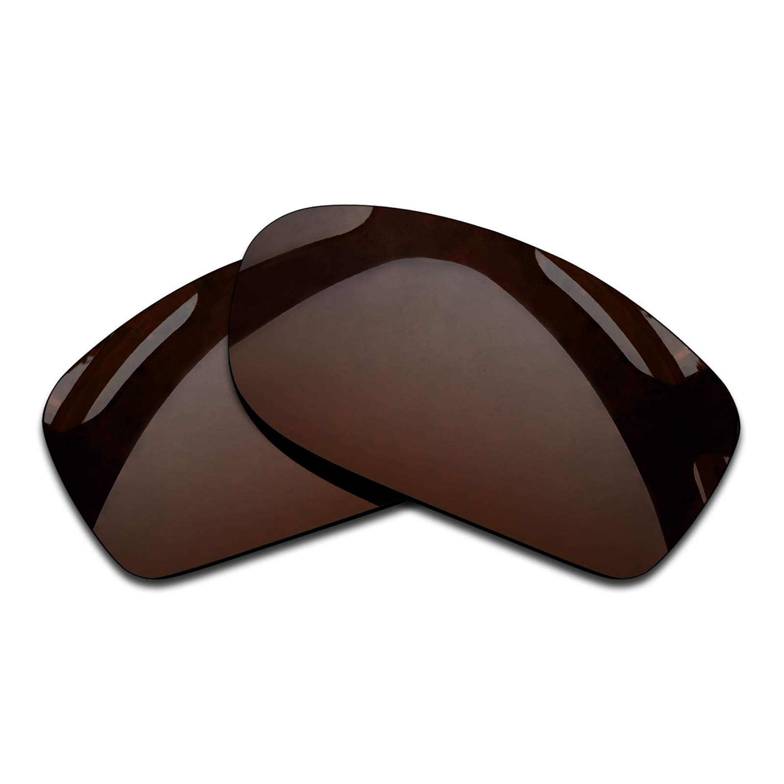 Polarized Replacement Lenses for Oakley Fives Squared Sunglasses - Iron Brown | UV Protection & Anti-Glare | Perfect for Driving, Fishing & Outdoor Sports