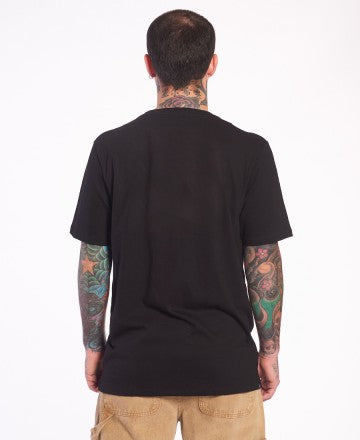 Volcom Te MC Altarium Basic Black T-Shirt for Men - Casual Wear & Street Style Outfits