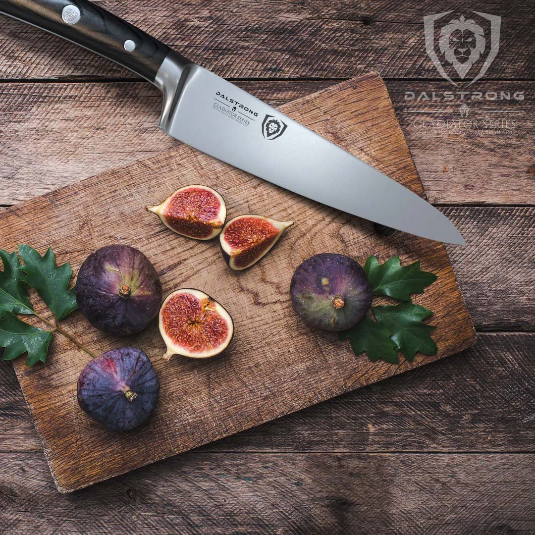 Premium 7-Inch Chef's Knife - Gladiator Series Elite Professional Kitchen Knife | NSF Certified | High Carbon German Steel | Dalstrong © | Perfect for Slicing, Dicing & Chopping Vegetables, Meat & Herbs