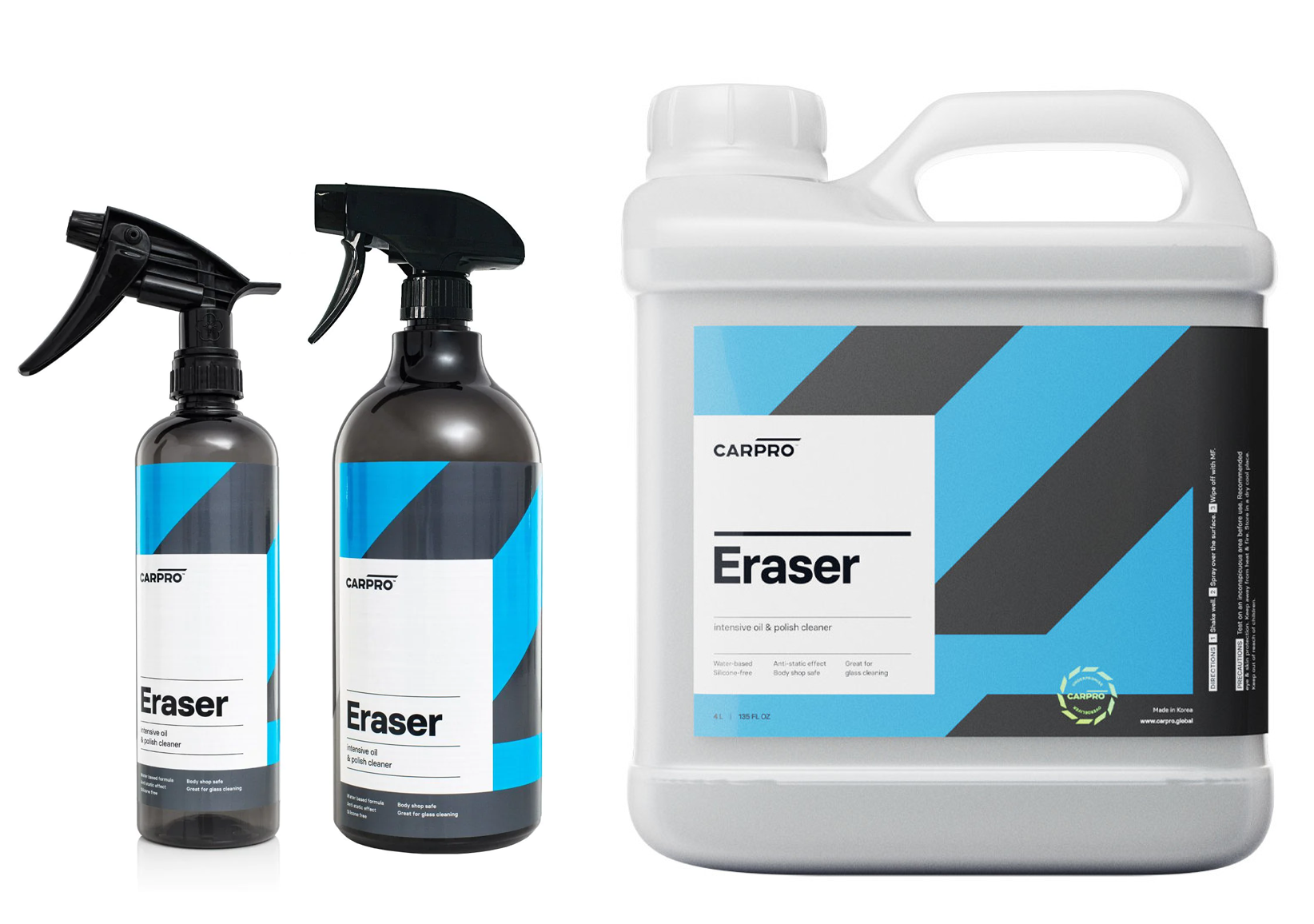 CarPro Eraser - Iron Remover & Paint Decontaminator for Cars, Detailing & Auto Care | Removes Iron Particles, Fallout & Contaminants | Perfect for Car Wash, Detailing & Paint Correction