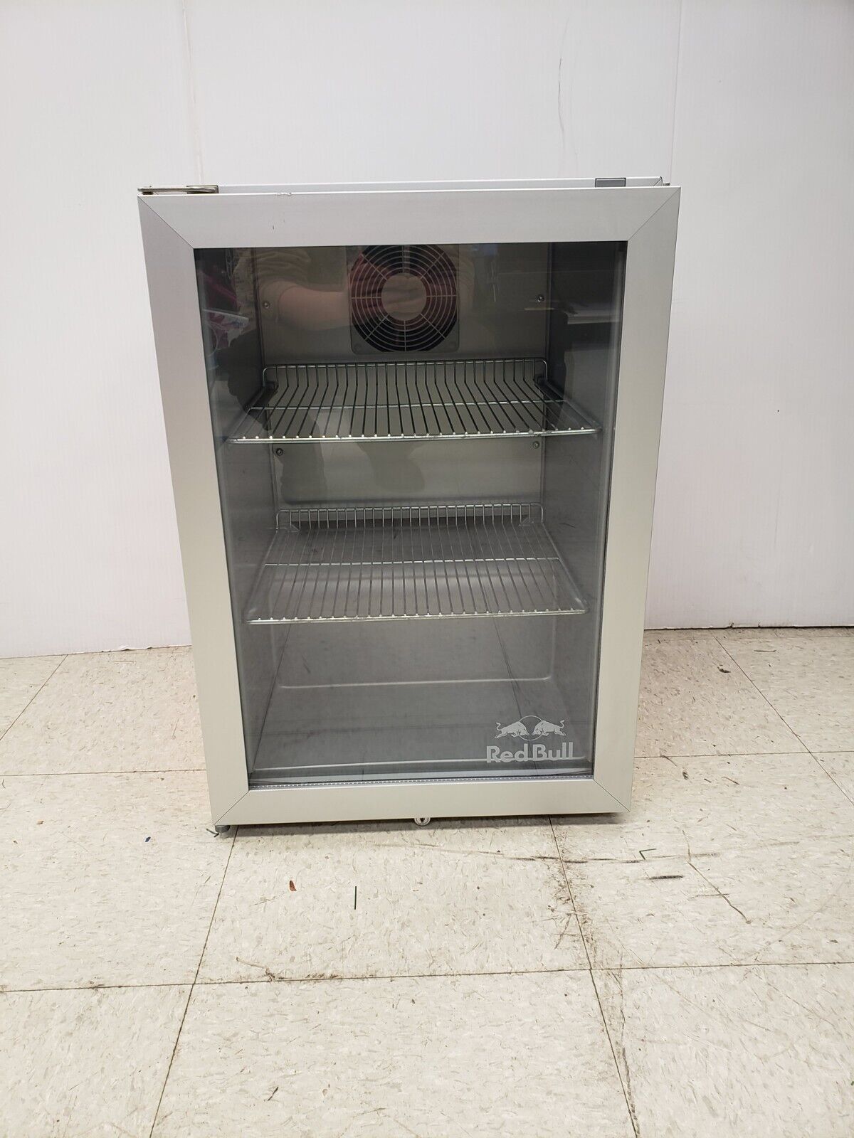 Vestfrost VC206484016 RedBull Mini Fridge - Compact Beverage Cooler for Energy Drinks, Beer, Soda - Perfect for Home, Office, Dorm Room & Gaming Setup