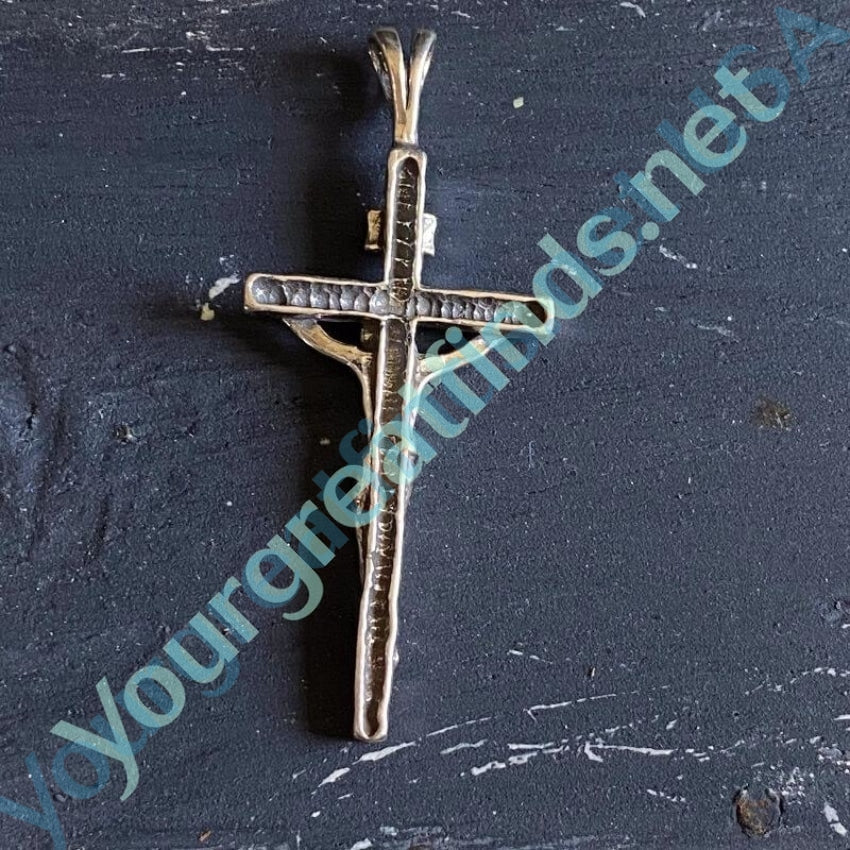 925 Sterling Silver Crucifix Pendant Necklace - Religious Jewelry for Men & Women - Perfect for Church, Baptism, and Everyday Faith Wear