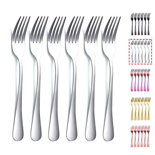 1. 6 pieces silver