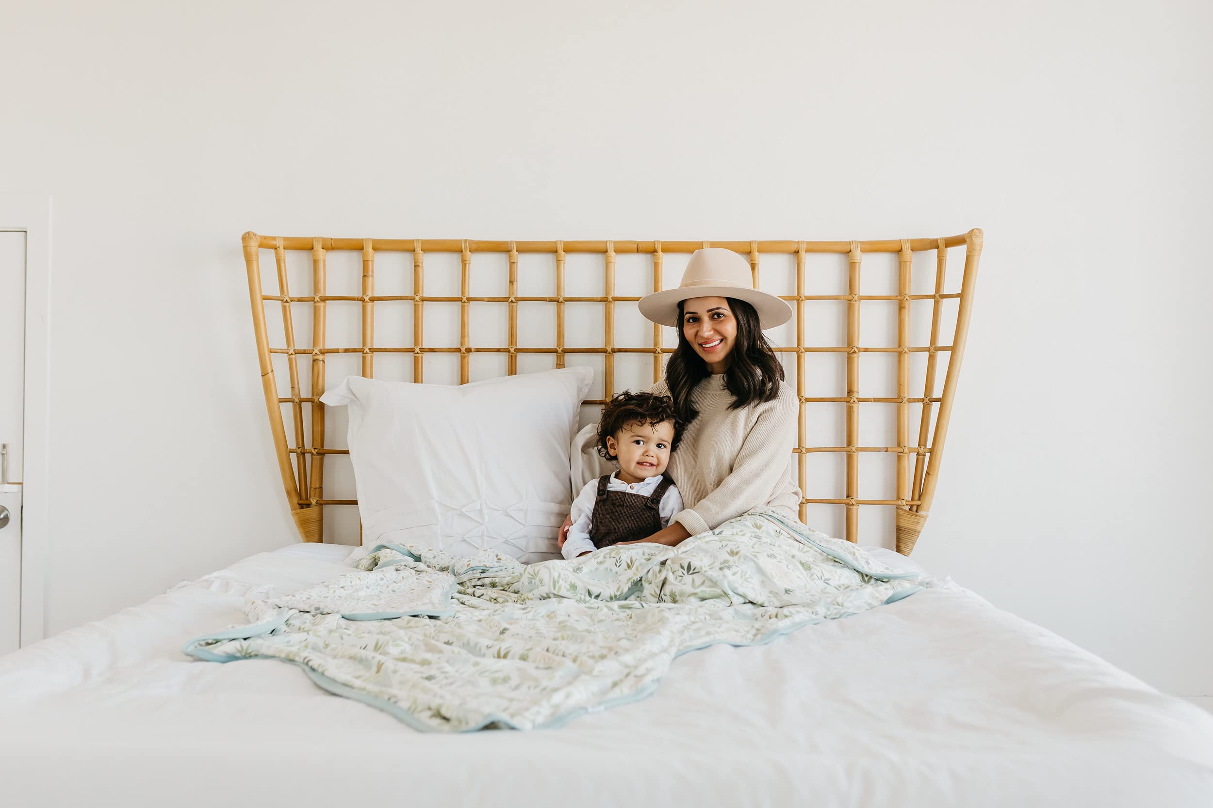 Premium Copper Pearl Jumbo 3-Layer Baby Blanket - Ultra Soft & Breathable Nursery Blanket for Boys & Girls | 46