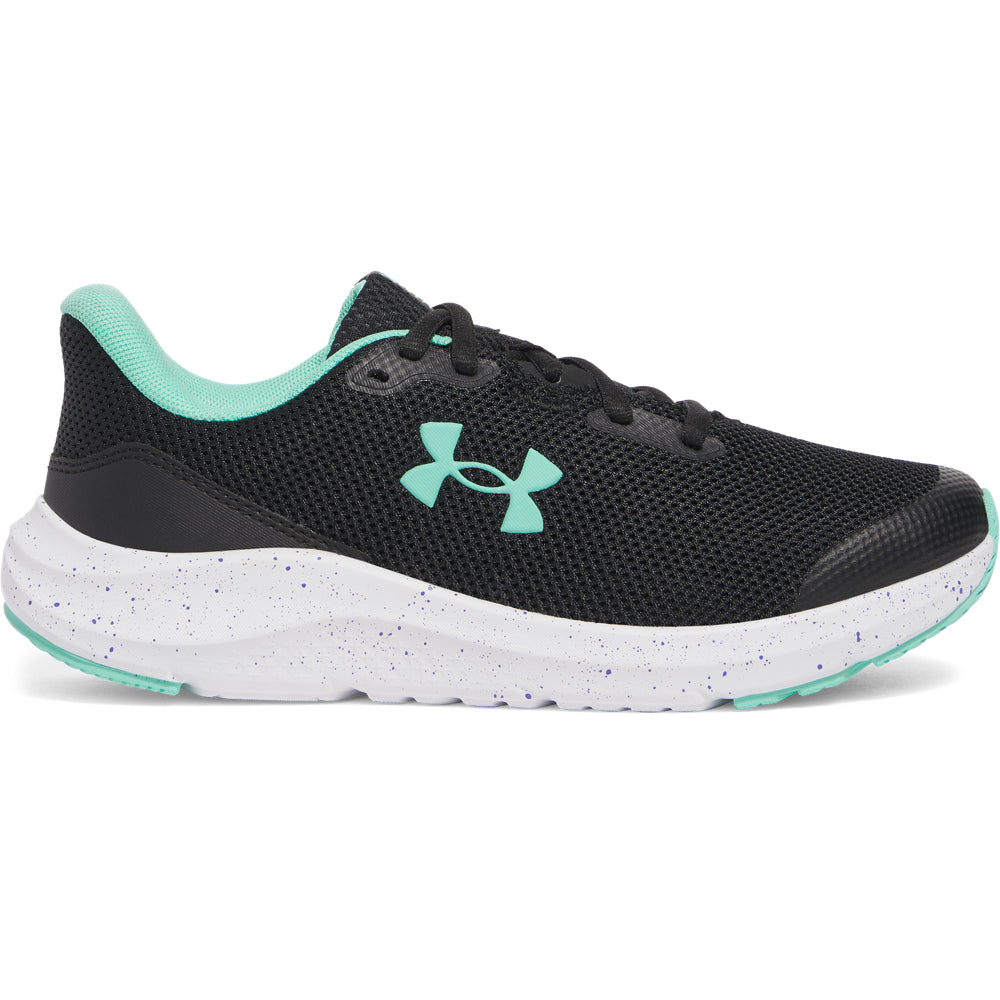 Under Armour Youth Girls' Pursuit 4 Running Shoes - Lightweight Athletic Sneakers for Kids' Sports & Daily Wear