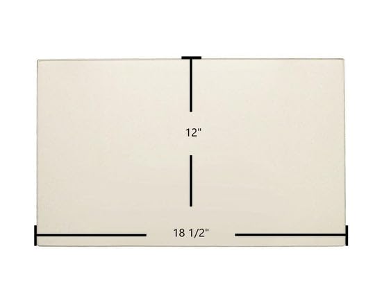 Morgan 8470 Wood Stove Glass Replacement - 18.5