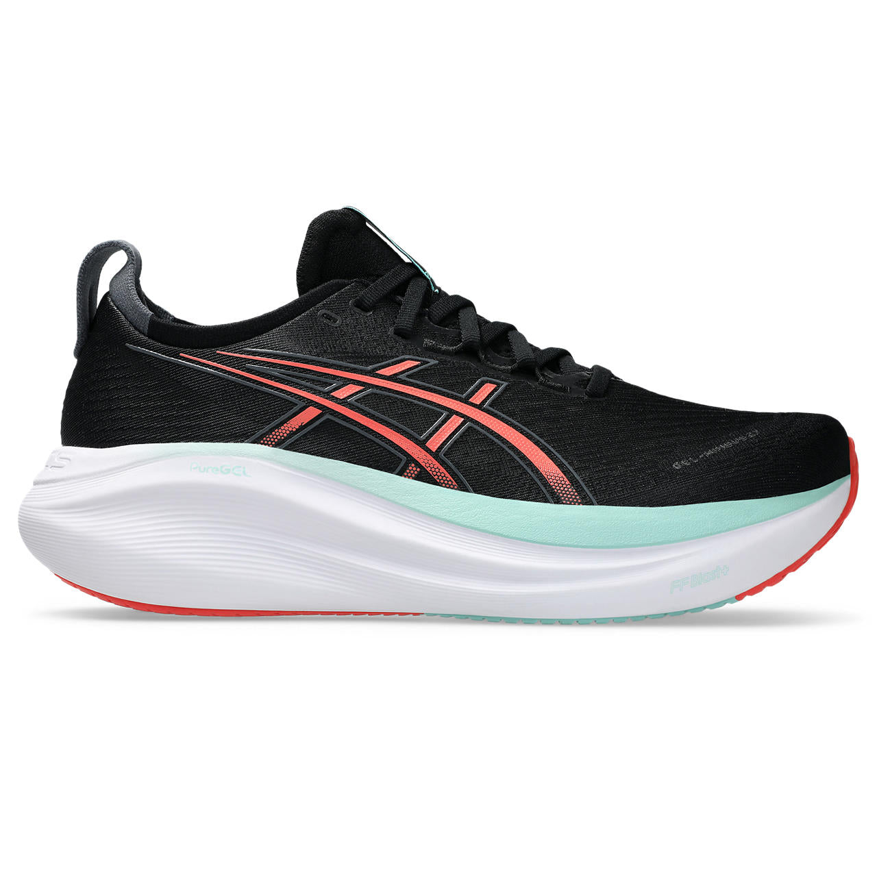 ASICS Gel-Nimbus 27 Men's Running Shoes - Cushioned Road Running Sneakers for Long Distance & Marathon Training - Perfect for Jogging, Gym Workouts & Daily Wear