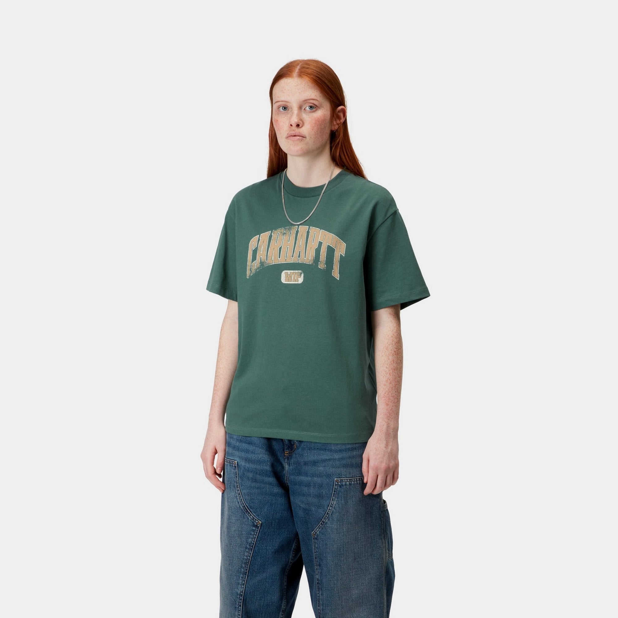 Women's Silver Pine Graphic T-Shirt - Comfortable Casual Tee for Lectures, Classes & Everyday Wear | Soft Cotton Short Sleeve Top for School, Work & Relaxing