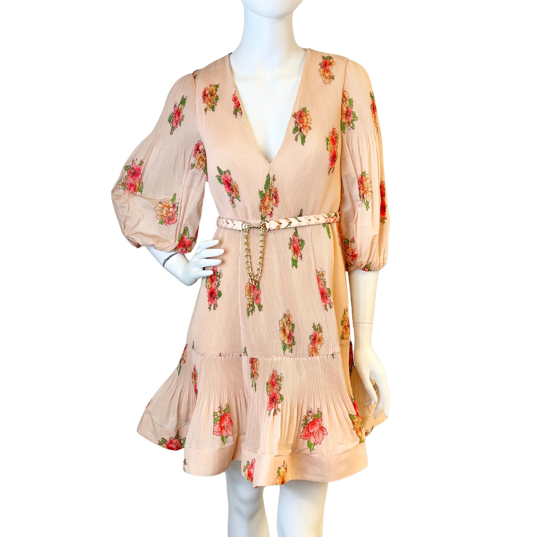 Zimmermann Women's Floral Print Summer Dress - Elegant Sleeveless Maxi Dress for Beach, Vacation & Special Occasions