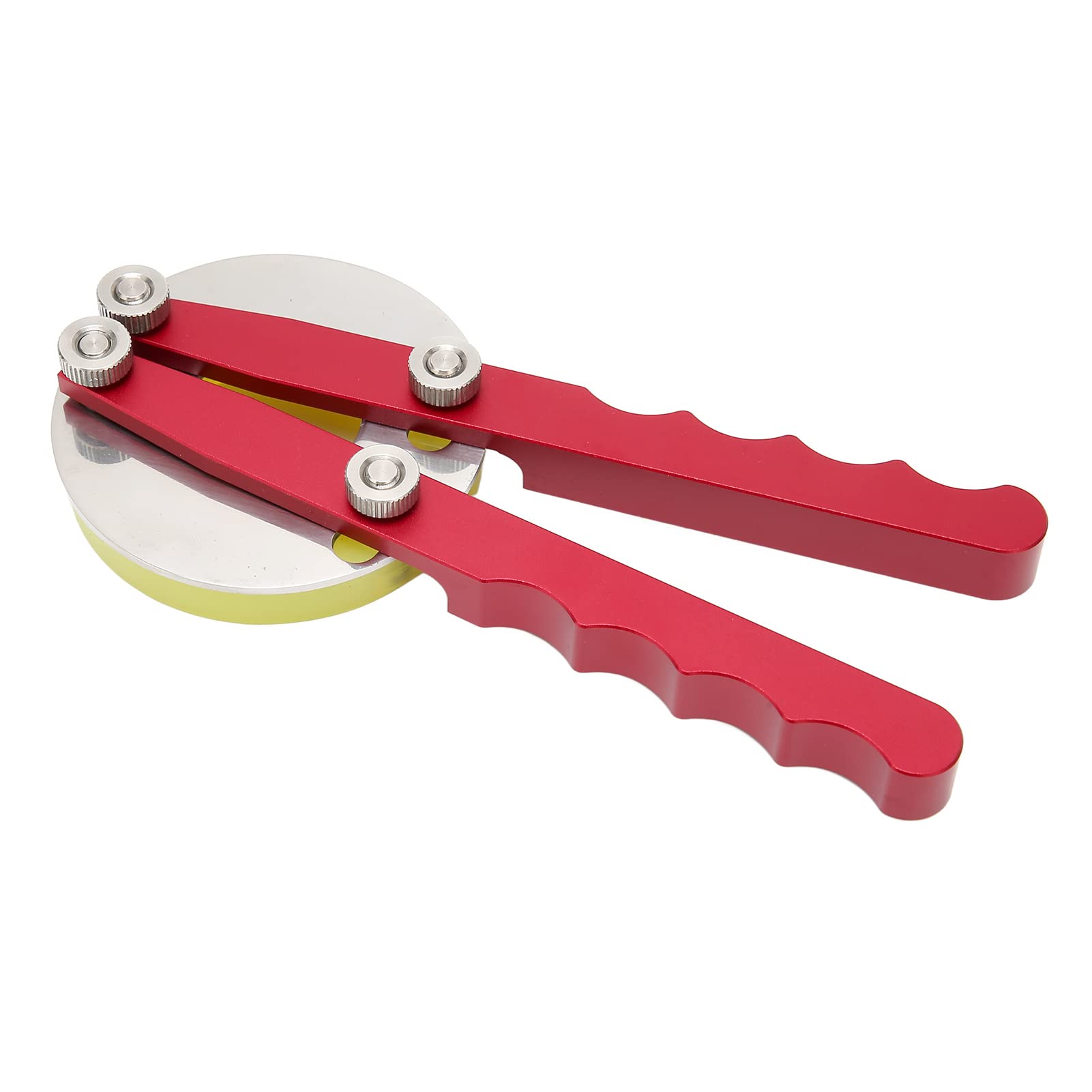 Professional Watch Bezel Ring Opener Tool - Adjustable Watch Back Case Remover with 4 Replacement Bezels & Alloy Handle - Perfect for Watch Glass Mirror Replacement & Watch Repair at Home or Workshop