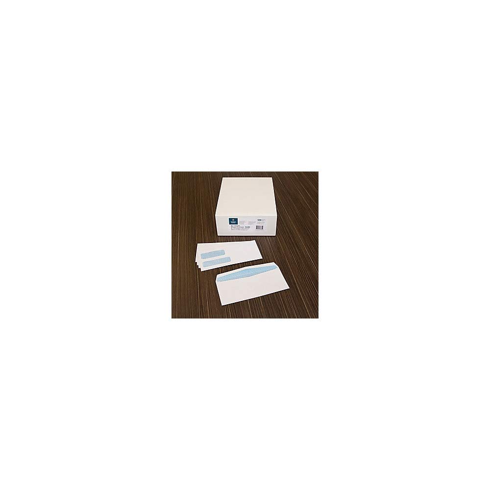 Business Source #10 Business Envelopes (100/Pack) - 4 1/8 x 9 1/2 Inches, White, Premium Quality for Office, Mailing & Legal Documents - Perfect for Corporate Correspondence, Invoices & Mailing Needs