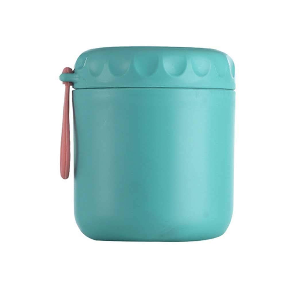 Premium 450ML Stainless Steel Vacuum Insulated Lunch Box - Leak-Proof Thermal Food Container for School, Office & Travel - Bento Box, Soup Cup & Hot Meal Carrier (Color: A)