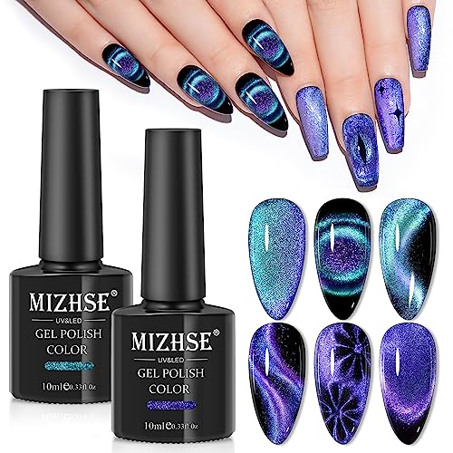 Cat Eye Blue & Purple
