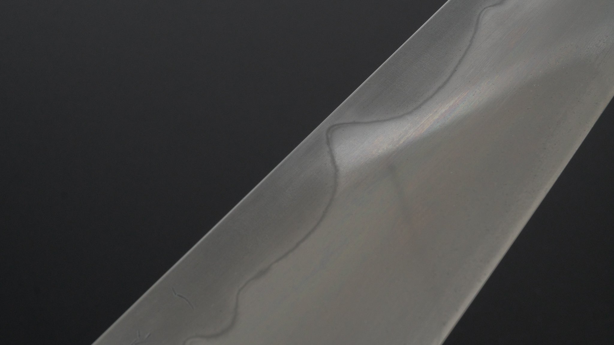 Hitohira Togashi Yohei White #1 Fuji Mizu Honyaki Gyuto 240mm Japanese Chef Knife with Taihei Ebony Handle (#028/ Saya) - Premium Kitchen Knife for Professional Chefs & Home Cooking Enthusiasts