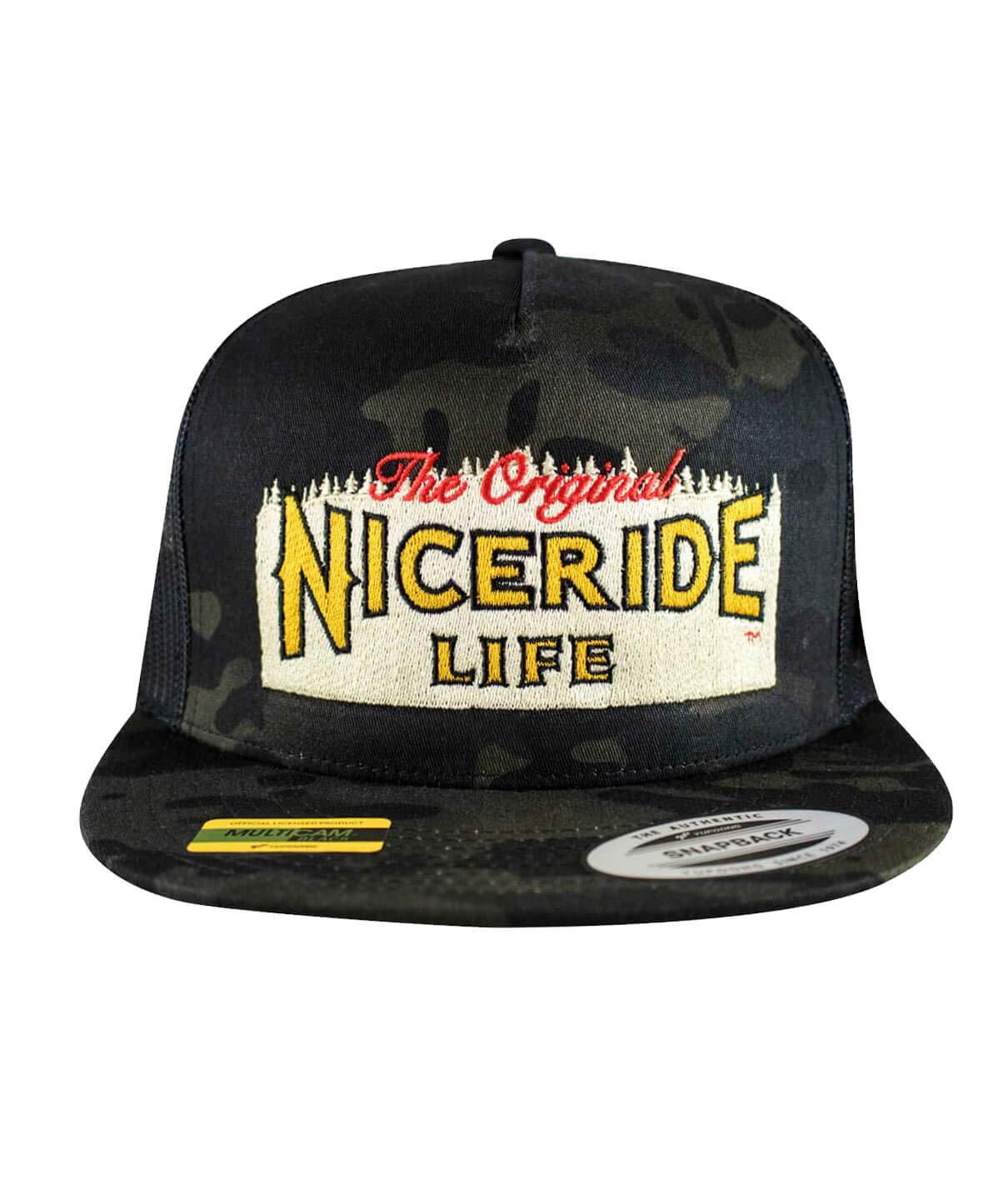 Forest Trucker Classic Snapback Baseball Hat for Men & Women - Vintage Style Adjustable Cap for Outdoor, Hiking, and Casual Wear