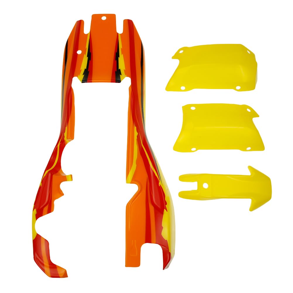 1/5 Scale RC Car Body Shell Cover for HPI Rofun BAJA Kingmotor Rovan 5B Truck - Durable Replacement Part (Yellow) - Perfect for Off-Road Racing & RC Car Upgrades