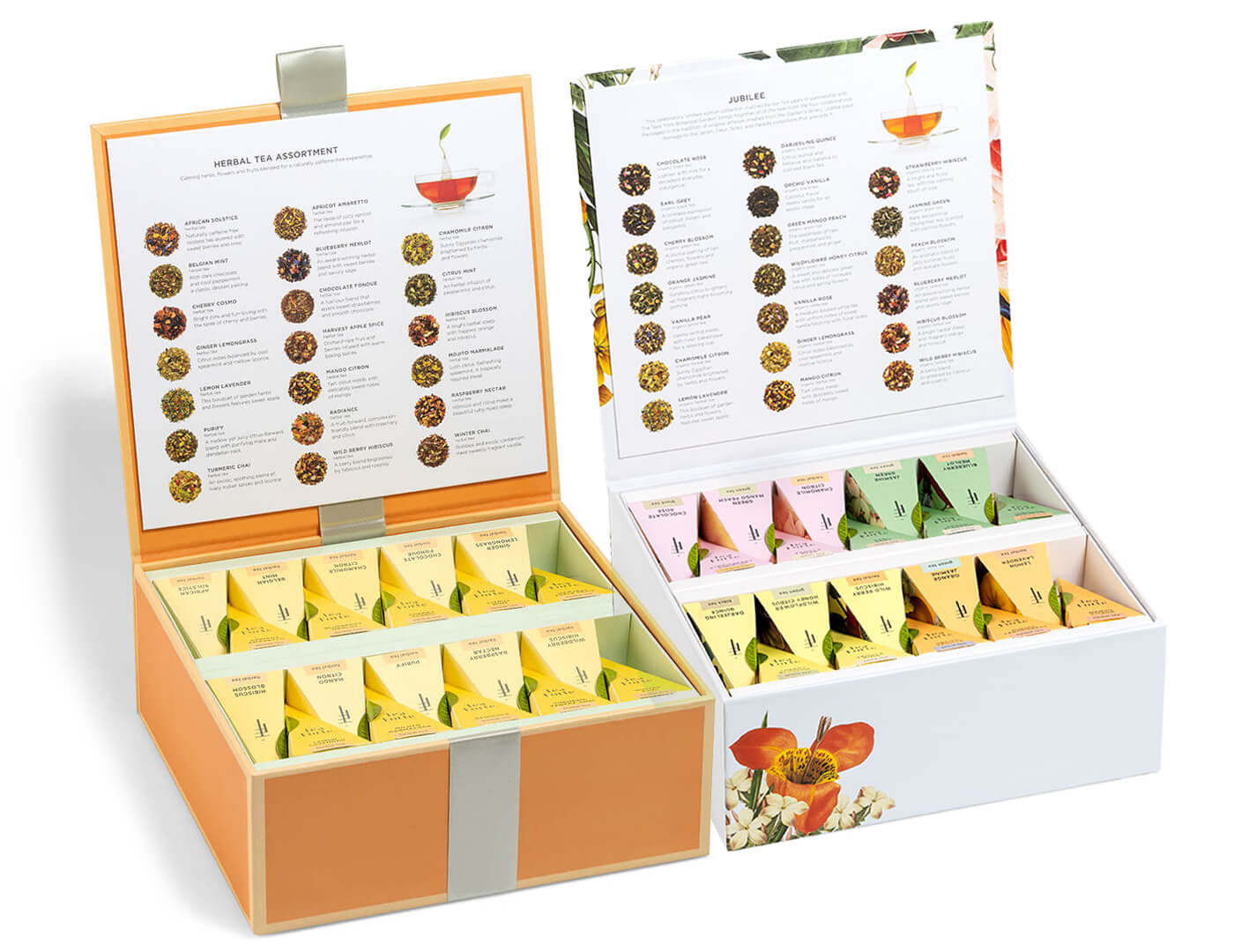Organic Herbal Tea & Jubilee Tea Gift Set - Premium Loose Leaf Tea Collection for Relaxation & Celebration - Perfect for Gifts, Holidays & Daily Wellness