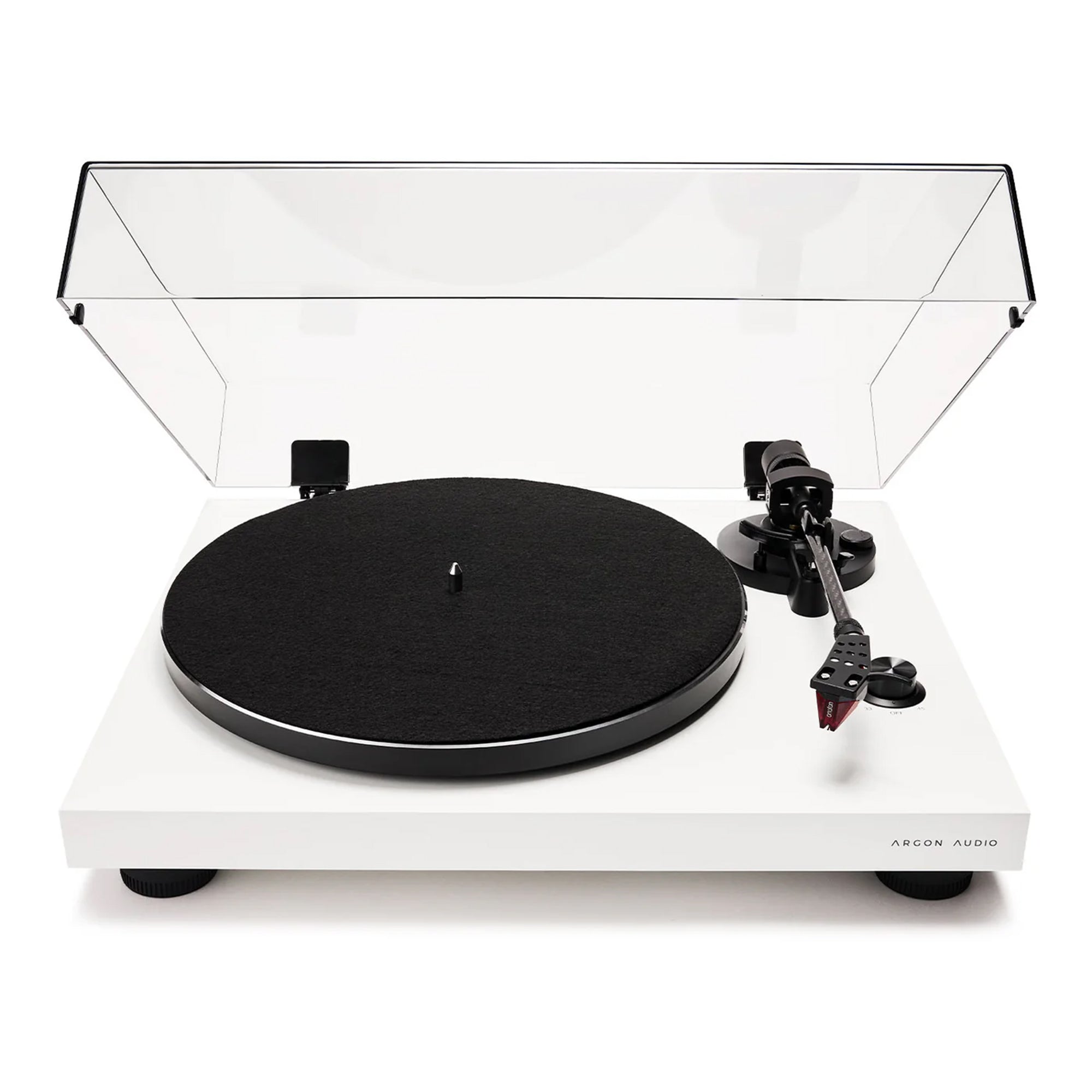 Argon TT 3 Plus Professional Vinyl Record Player - High-Fidelity Turntable with Bluetooth & USB | Perfect for Home Audio, DJing & Vinyl Collection (Black)