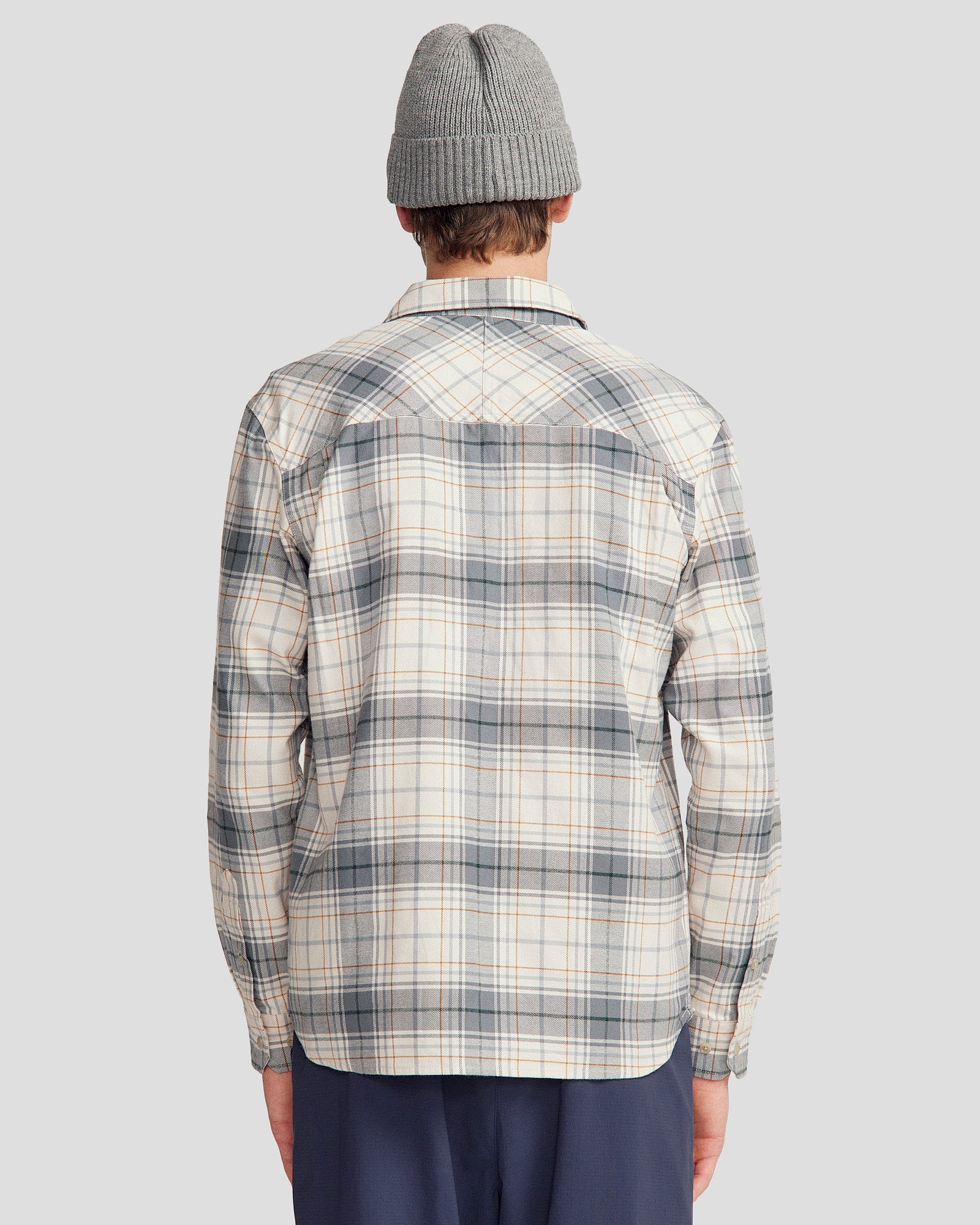 Men's Carrillon HF Long Sleeve Plaid Shirt - Comfortable Casual Button Down for Work & Outdoor Activities