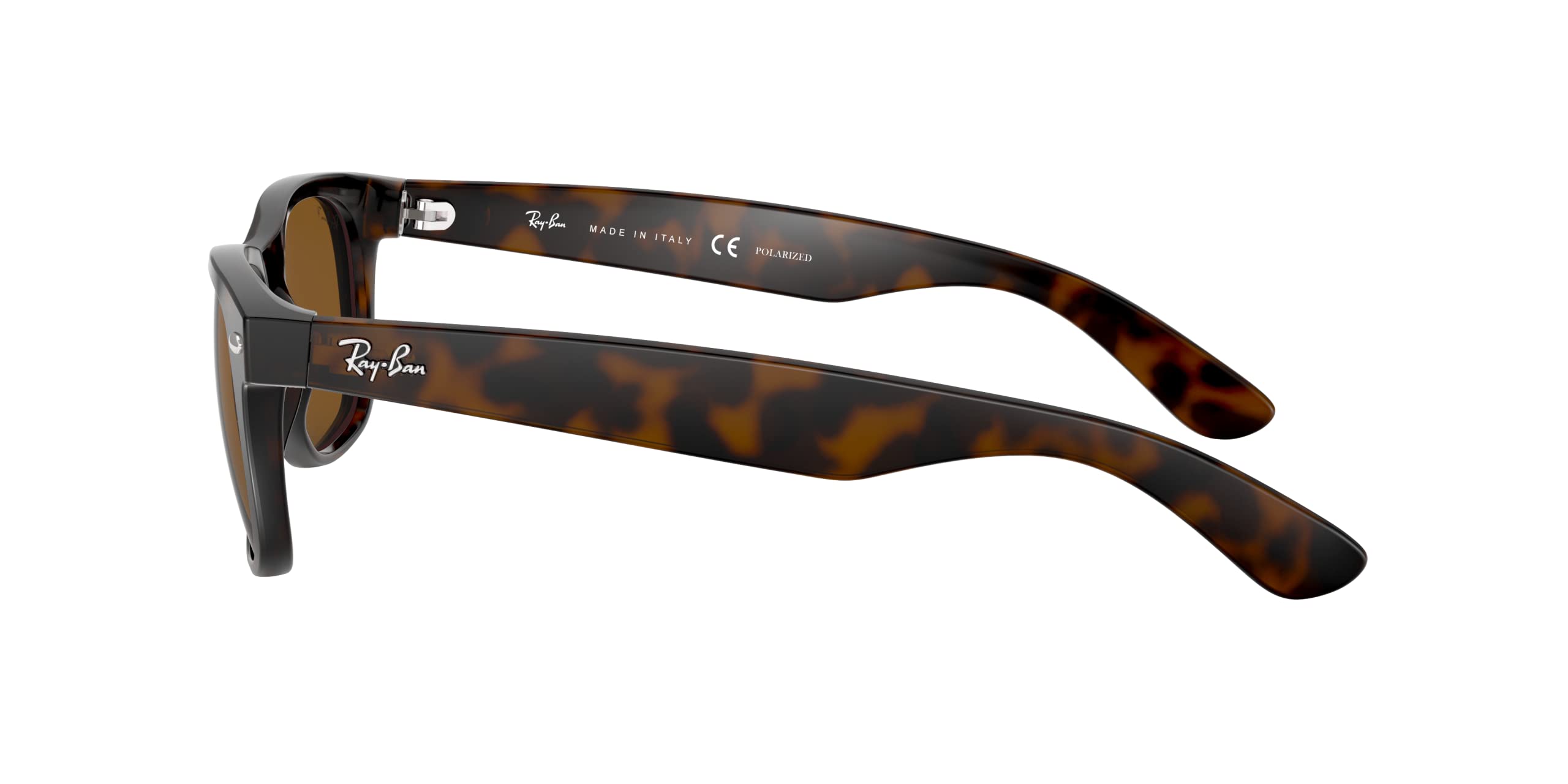 Ray-Ban RB2132 Wayfarer Classic Sunglasses - Polarized UV Protection, Unisex Retro Style for Men & Women - Perfect for Driving, Beach, and Outdoor Activities