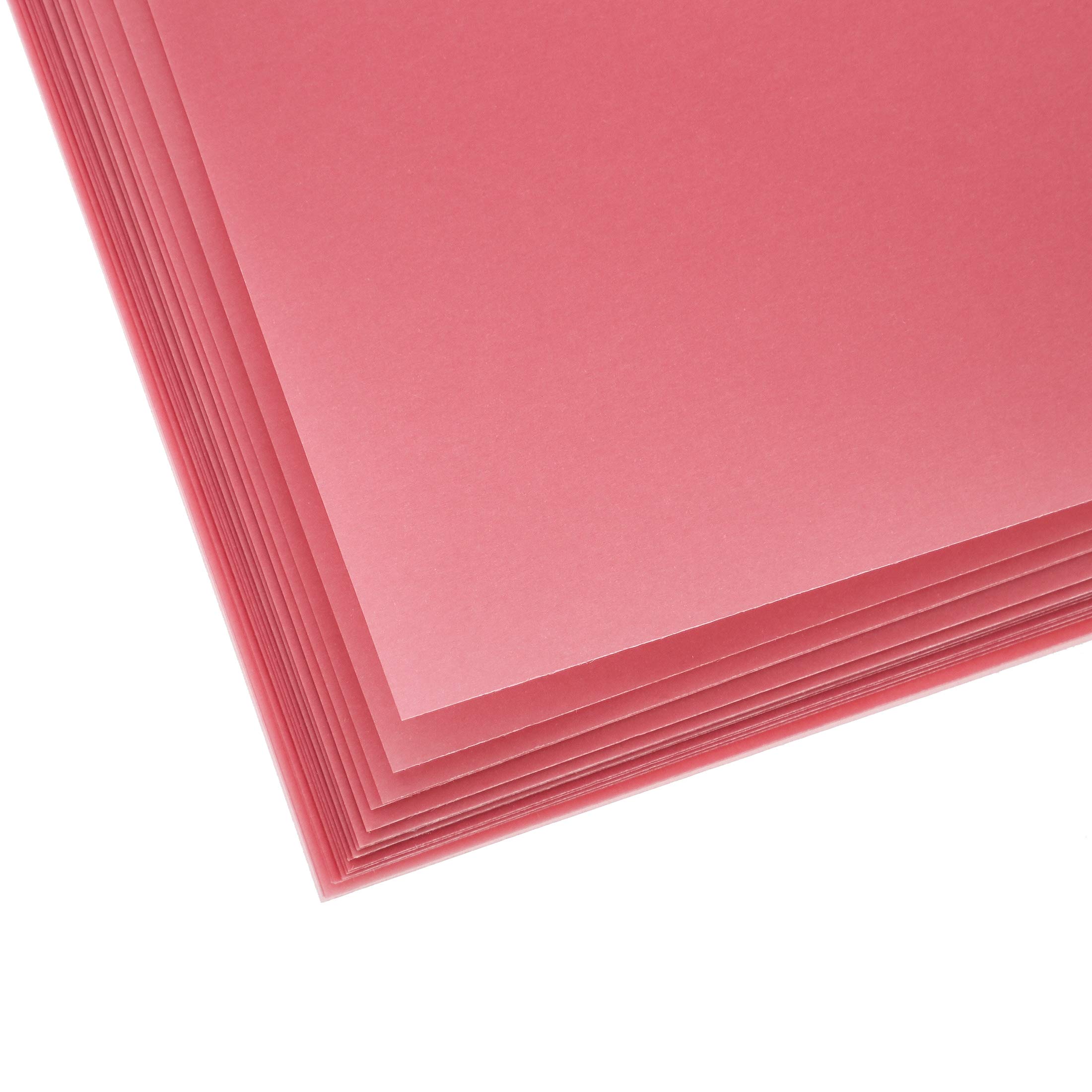Premium 50 Sheets 8.5 x 11 Inch Vellum Paper - 100GSM Printable Tracing Paper for Invitations, Art Sketching & Calligraphy - Blush Pink - Perfect for Wedding Stationery, DIY Crafts & Light Box Projects