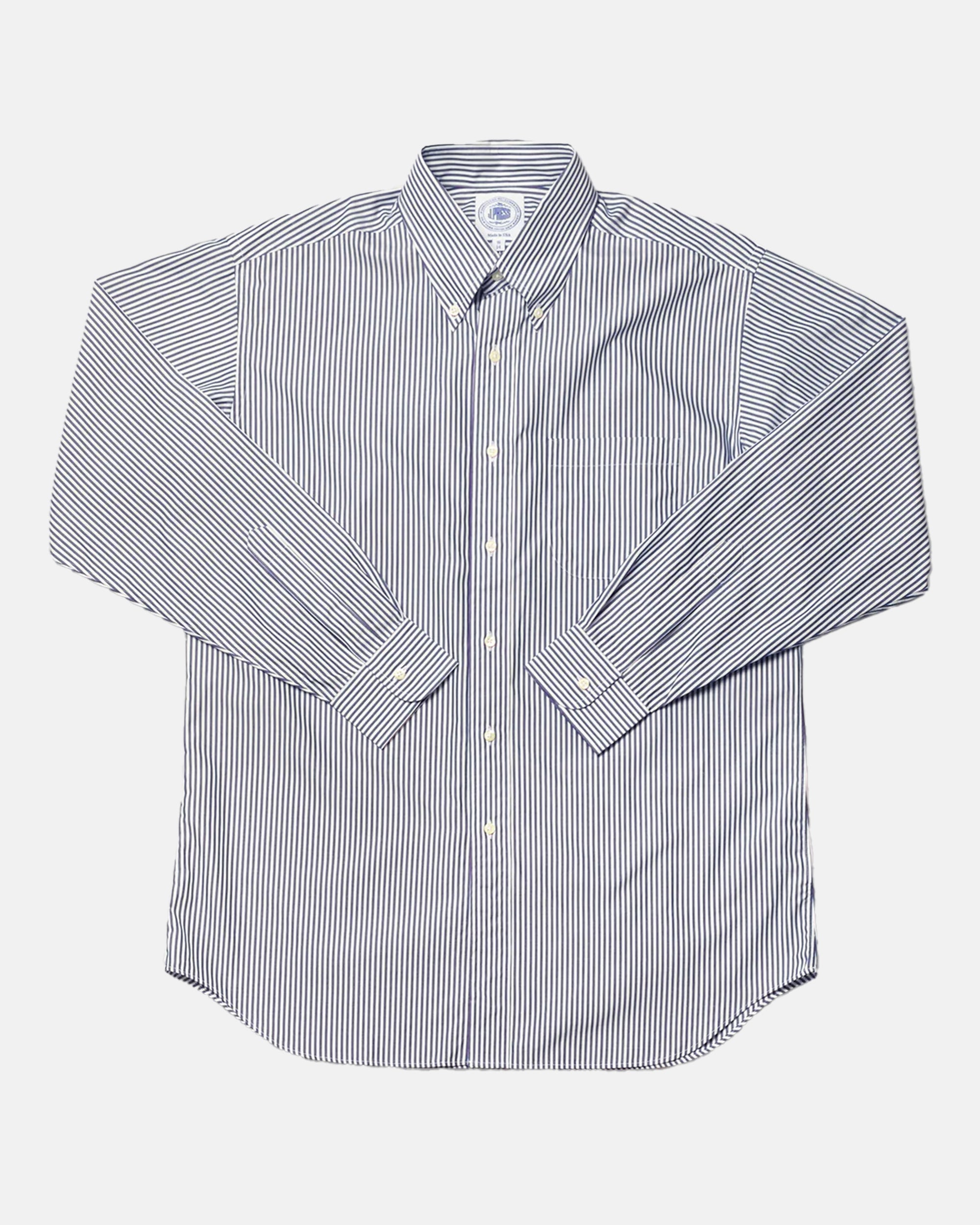 Premium Broadcloth Bengal Stripe Dress Shirt for Men - Classic Business & Formal Attire - Perfect for Office, Weddings & Special Occasions
