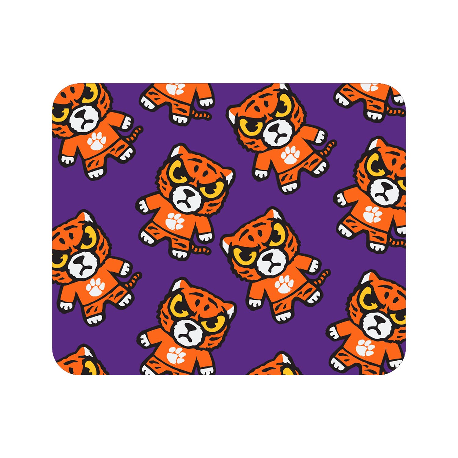 OTM Essentials Clemson University Standard Fabric Mouse Pad - Desk & Gaming Accessory with Tokyodachi Mascot Design | Perfect for Office, Home & Gaming Setup