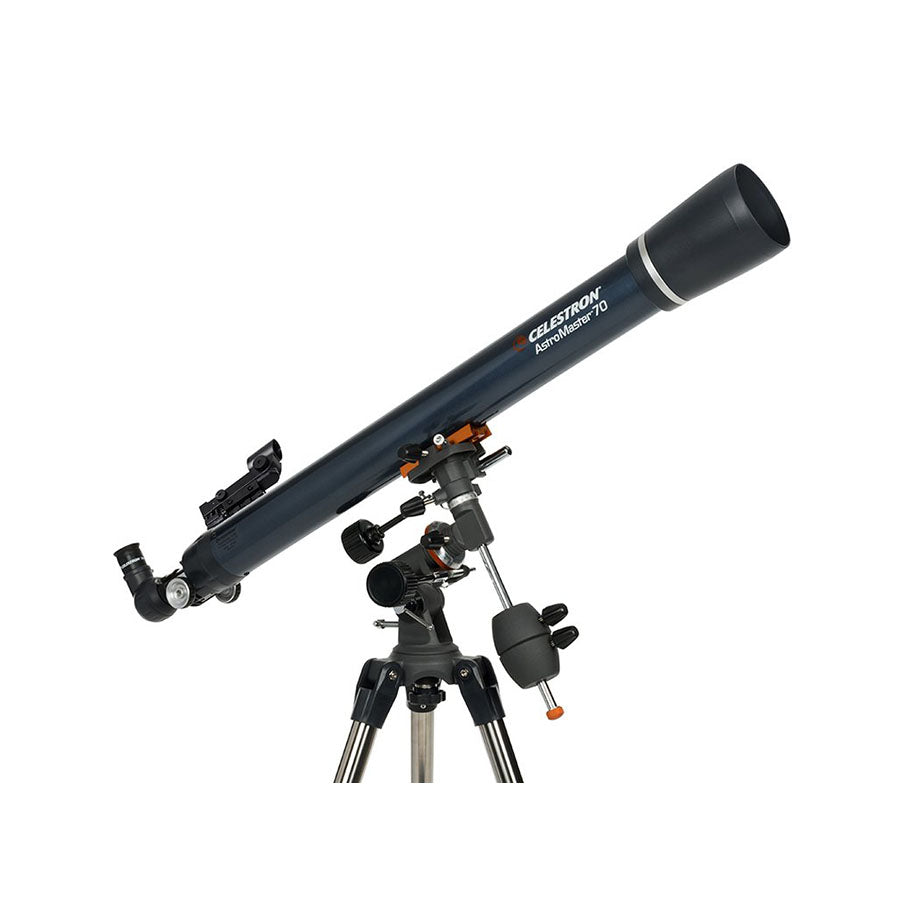 Celestron AstroMaster 70 EQ Refractor Telescope with German Equatorial Mount - Perfect for Astronomy Beginners & Stargazing at Home