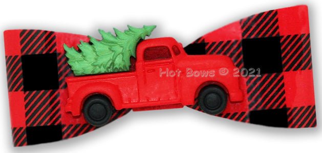 Festive Christmas Hair Bows for Women & Girls - Elegant Holiday Hair Accessories for Parties, Gifts & Family Photos