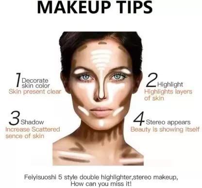 Long Lasting Contour Stick - Highlight & Concealer for Face Makeup | Natural Look for Daily Wear & Special Occasions
