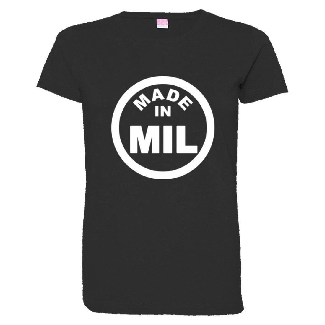 Women's Born Made Milwaukee WI Wisconsin Logo Label HQ Tee Shirt - Soft Vintage Graphic T-Shirt for Casual Wear & Wisconsin Pride