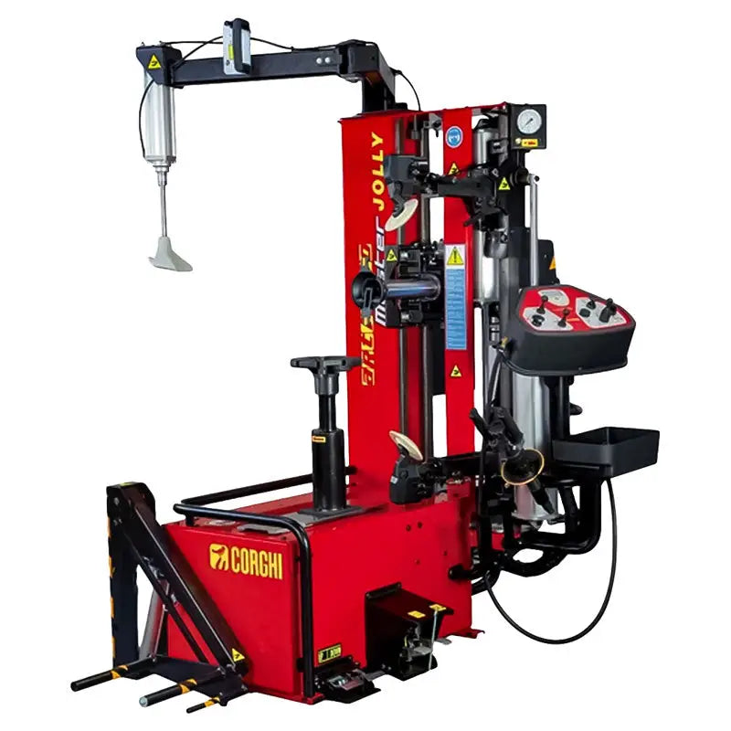 Corghi Artiglio Master Jolly Touchless Tire Changer Machine - Professional Automotive Tire Removal & Installation Tool for Car, Truck & SUV - Perfect for Auto Repair Shops & Tire Service Centers