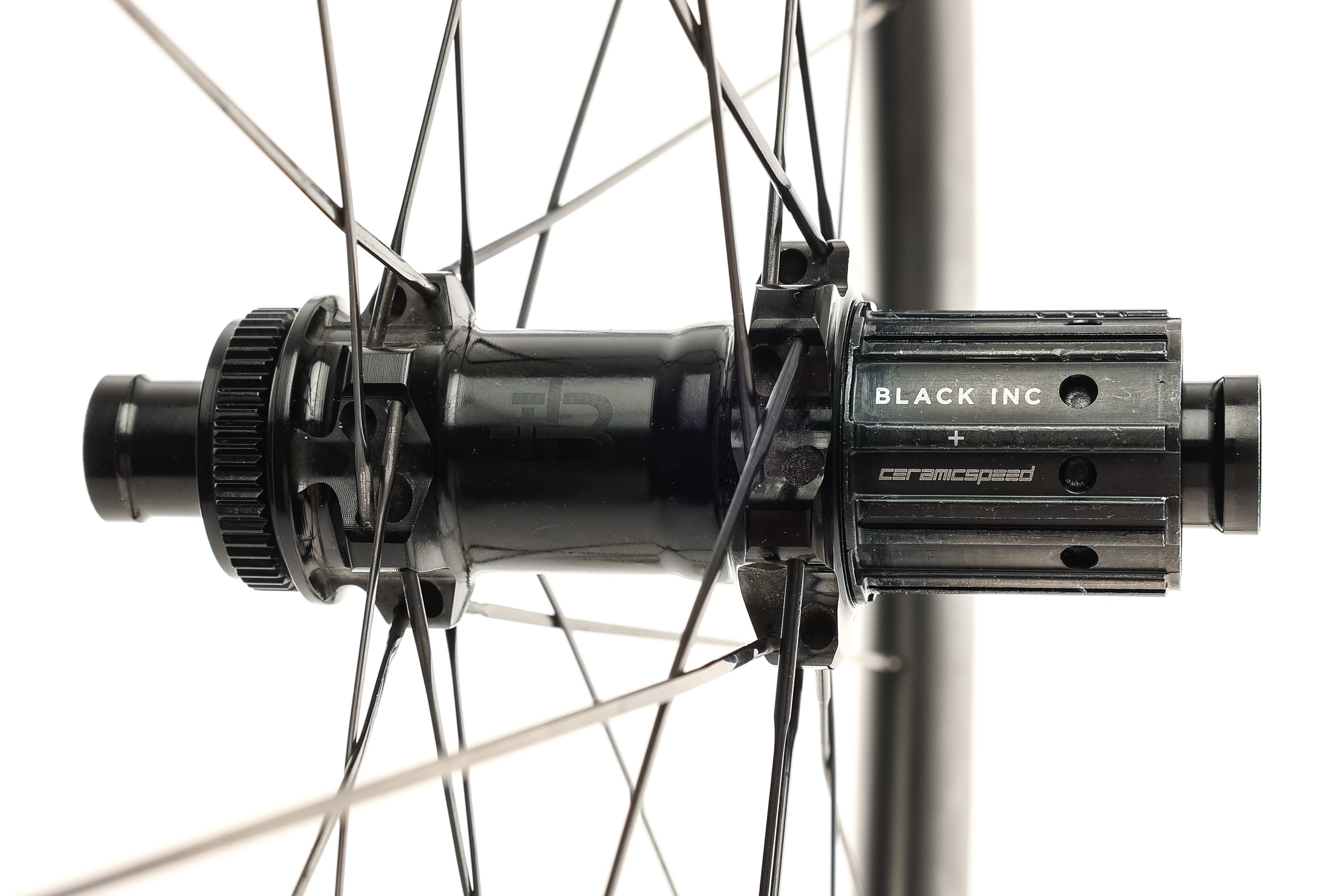 Black Inc 45 Carbon Tubeless 700c Wheelset - Lightweight Aero Road Bike Wheels for Racing & Performance Cycling | Perfect for Road Racers & Triathletes
