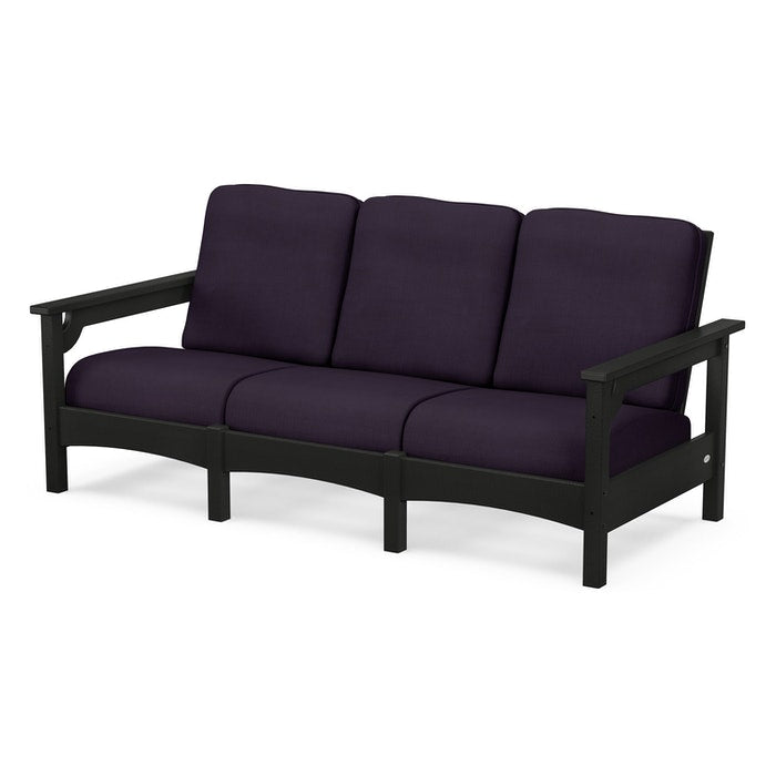 POLYWOOD Club Sofa - Durable Outdoor Furniture for Patio, Poolside & Backyard Relaxation