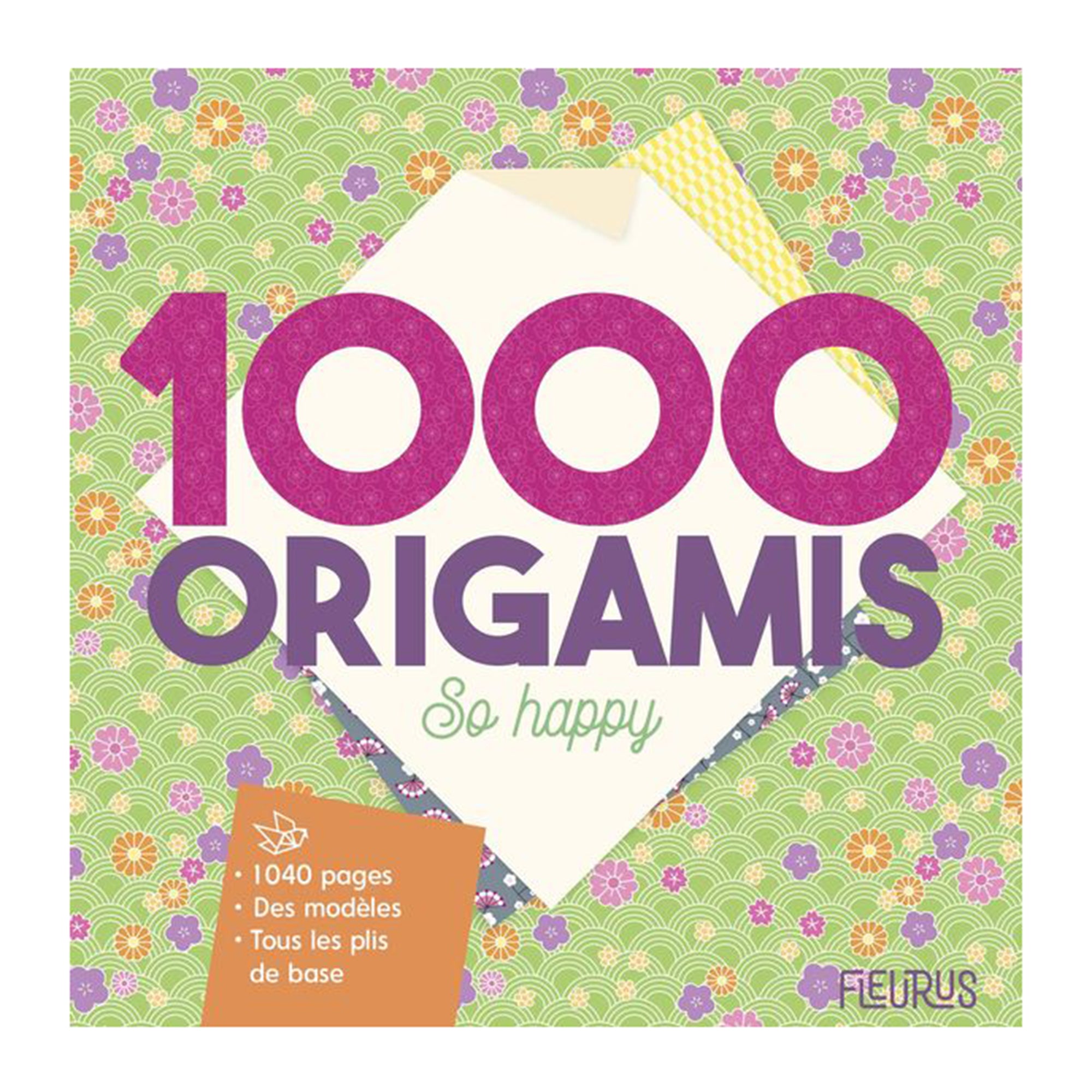 1000 Origami Paper Sheets for Beginners & Experts - Premium French Edition - Perfect for DIY Crafts, Home Decor, and Gift Wrapping