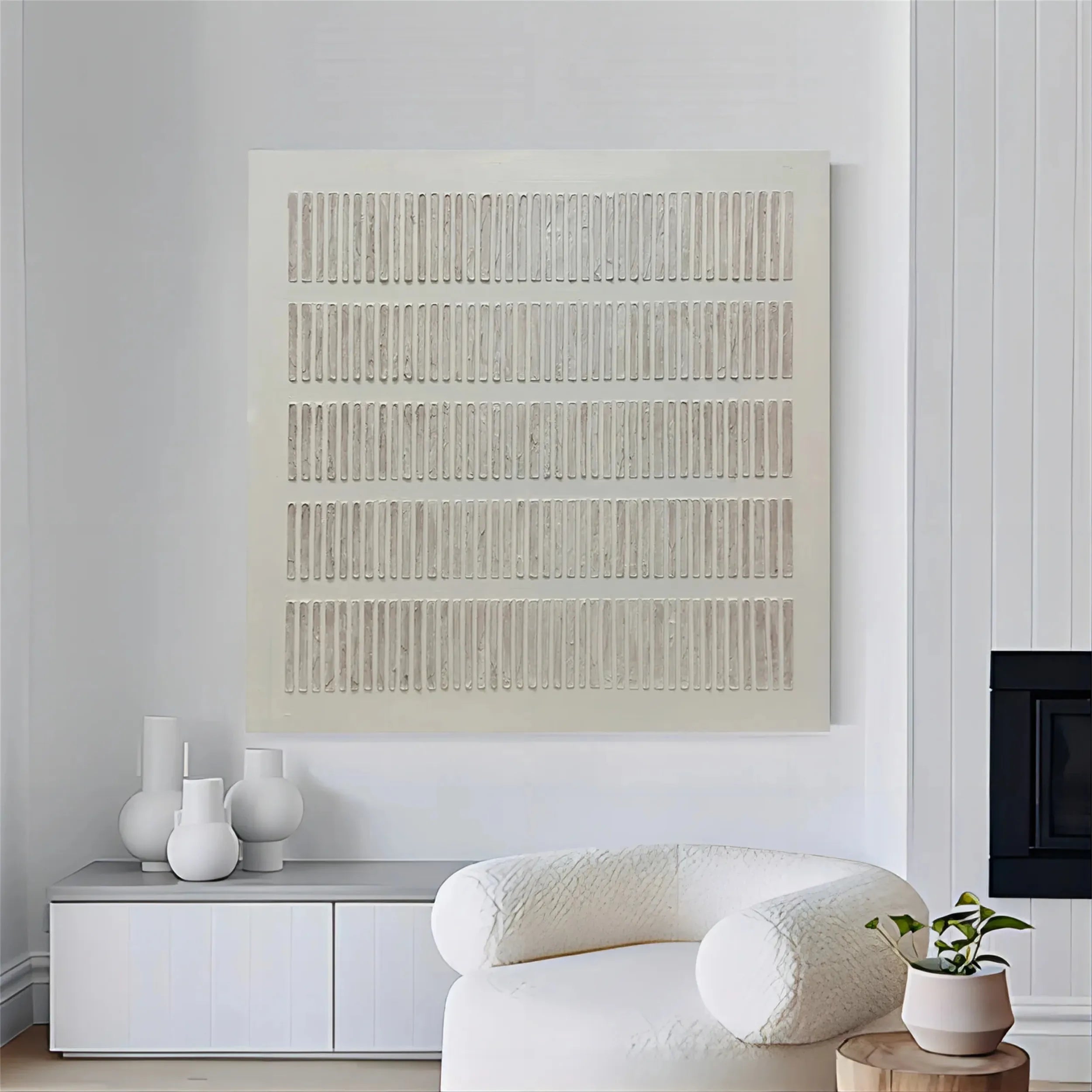 Abstract Tranquility Art Painting #WS134 - Modern Canvas Wall Art for Living Room, Bedroom & Office Decor