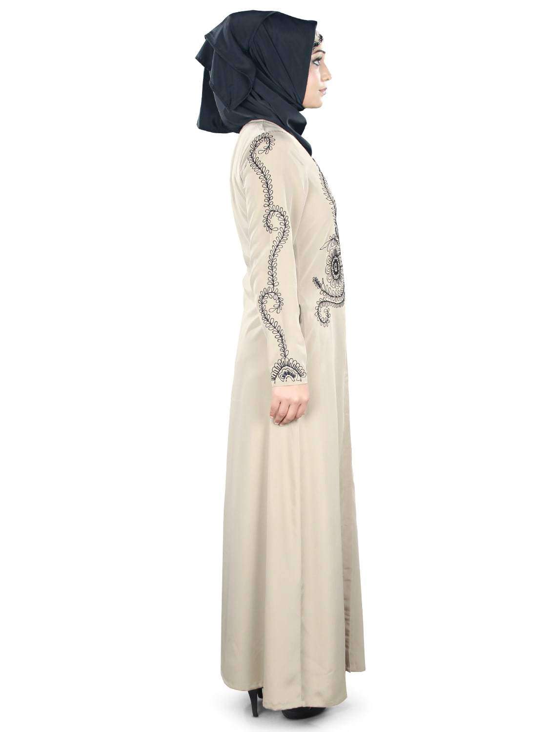 Elegant Mahnoor Abaya for Women - Modest Islamic Dress - Perfect for Prayer, Eid, and Special Occasions