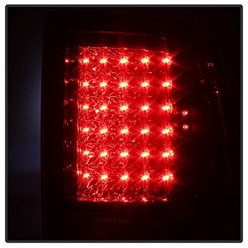Dodge Ram 1500 2009-2018 & 2500/3500 2010-2018 LED Euro Style Tail Lights - Red Rear Brake Lamps for Enhanced Visibility & Style - Perfect for Night Driving, Off-Roading & Custom Truck Upgrades