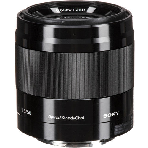 Sony E 50mm f/1.8 OSS Lens - Fast Prime Portrait Lens for Sony Mirrorless Cameras | Perfect for Low Light Photography, Street & Travel Shots