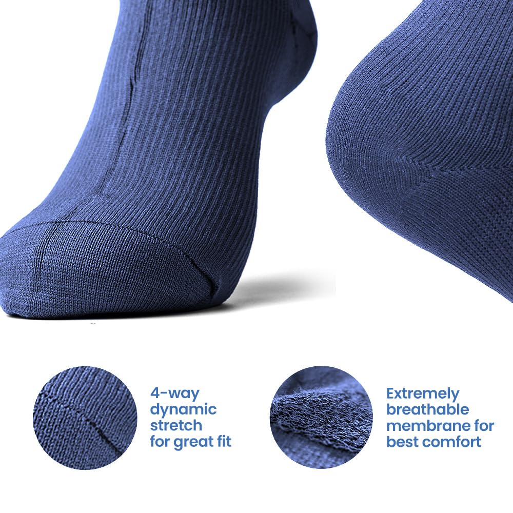 ABDEEZ Waterproof Wudhu Socks for Men & Women - Breathable Islamic Prayer Socks for Outdoor Activities, Hiking & Travel