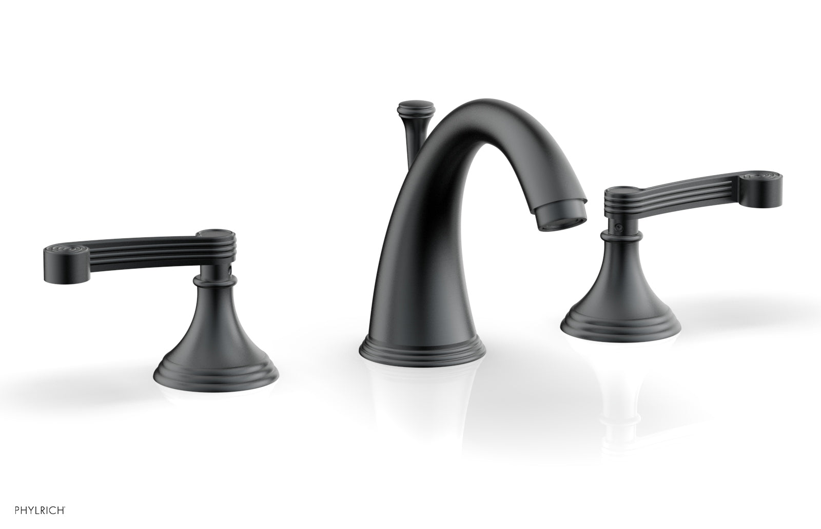 3-Hole Widespread Bathroom Faucet - D206 Brushed Nickel Finish for Sink Vanity, Perfect for Modern Home & Hotel Renovation