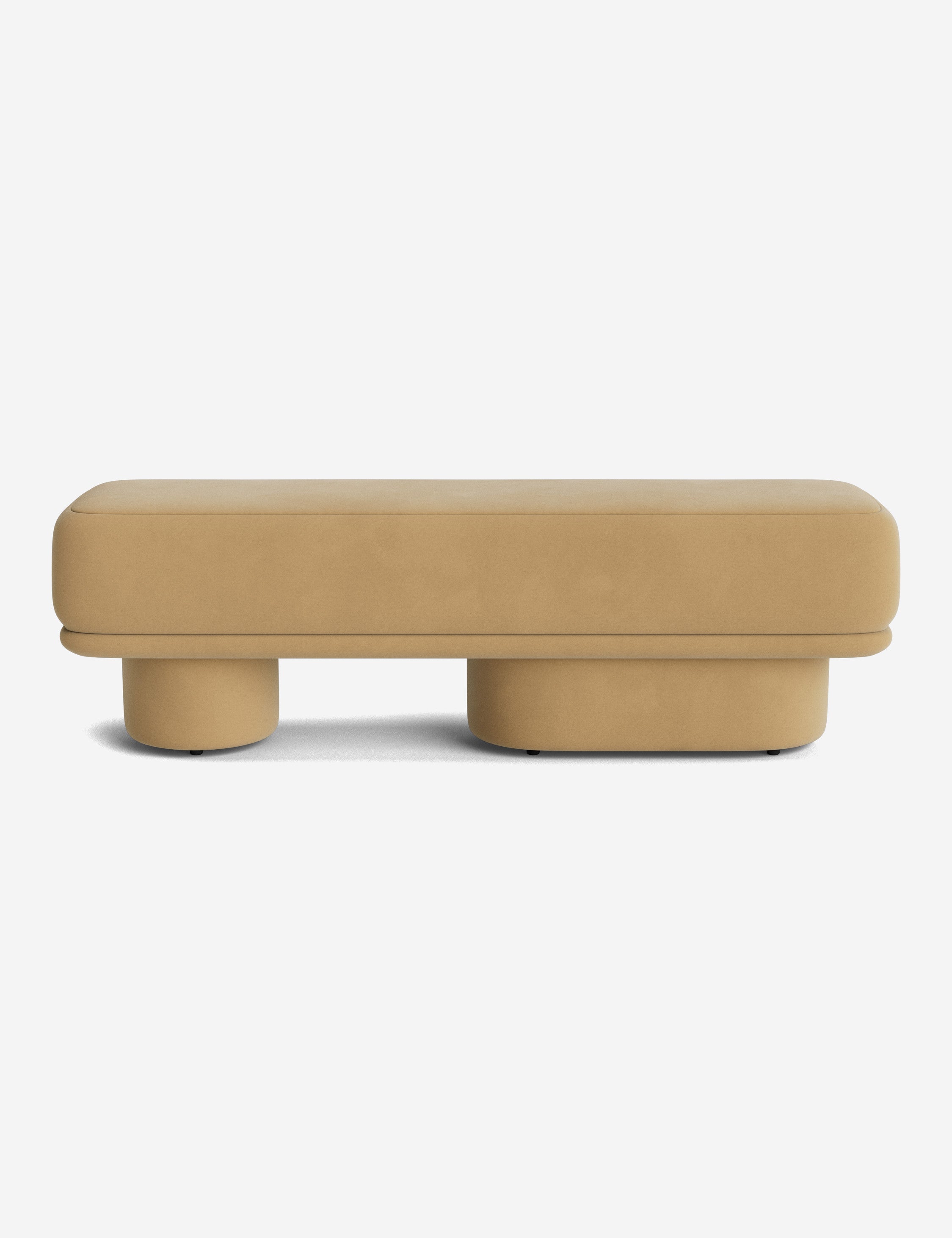 Sarah Sherman Samuel Brooks Bench - Modern Wooden Bench for Living Room, Bedroom & Entryway - Stylish & Durable Home Decor Furniture for Indoor Spaces