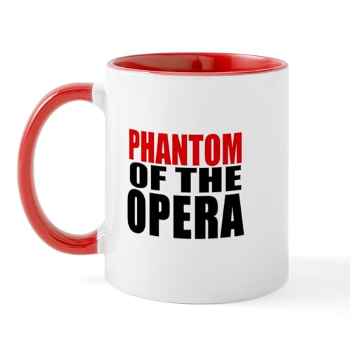 White/Red Inside - Phantom Of The Opera Mug
