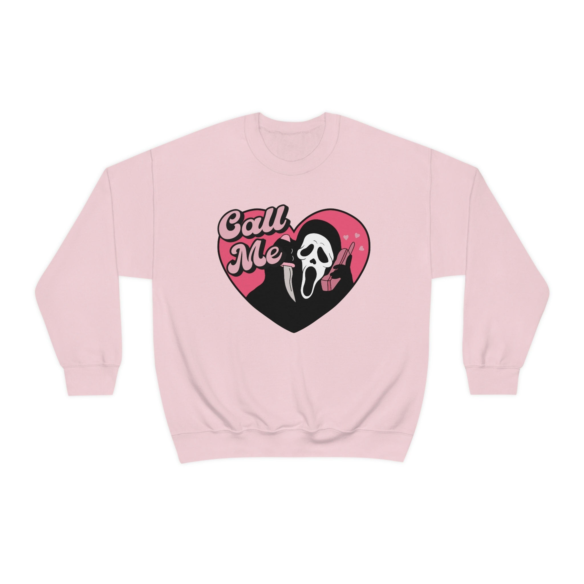Ghostface Scream Sweatshirt - 90s Horror Movie Merch, Halloween Hoodie for Horror Fans - Funny & Scary Gift for Halloween Parties & Movie Nights
