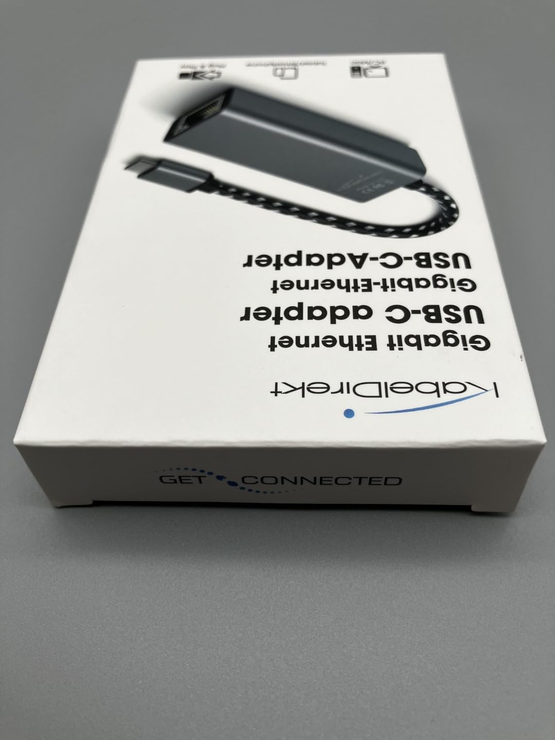 Premium USB C to Ethernet Adapter - Full Metal Case, Break-Proof Design - USB-C Male to RJ45 LAN Female - 1Gbps High-Speed Internet for MacBook, Laptop, Tablet - 10cm Cable - Perfect for Home Office, Remote Work & Online Gaming by CableDirect