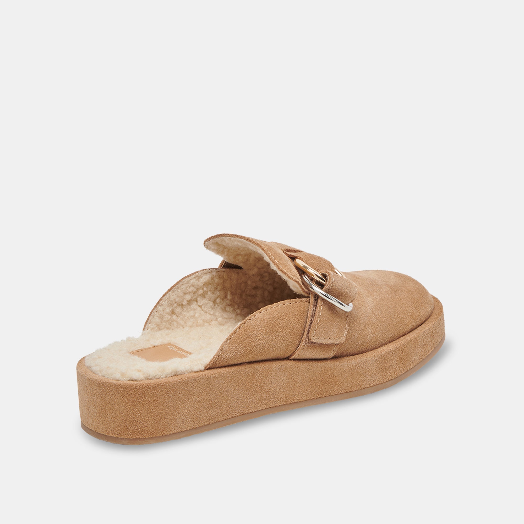 ASTOR PLUSH FLATS - Women's Comfortable Desert Suede Slip-On Shoes for Casual Wear | Perfect for Work, Travel & Everyday Use