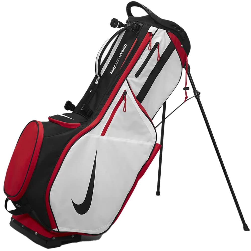 Nike Air Hybrid 2 Golf Bag - Lightweight Stand Bag with 5-Way Divider | Perfect for Golfers & Travel | Durable Water-Resistant Design for Course & Driving Range Use